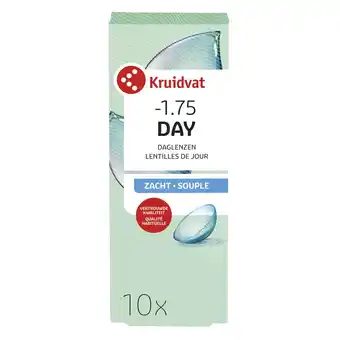 Kruidvat Kruidvat Opticare -1.75 Zachte Daglenzen aanbieding