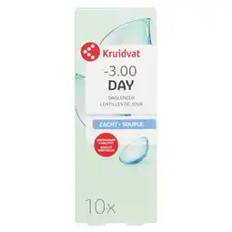 Kruidvat Kruidvat Opticare -3.00 Zachte Daglenzen aanbieding