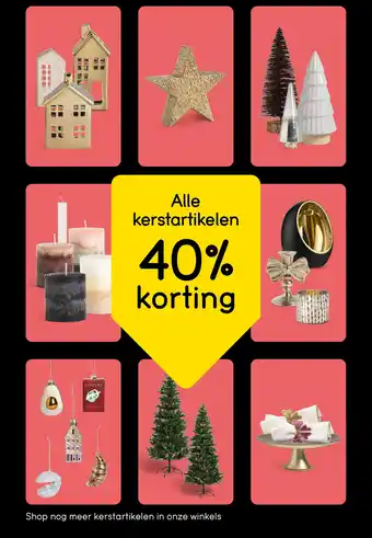 Leen Bakker Alle kerstartikelen aanbieding