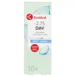 Kruidvat Kruidvat Opticare -2.75 Zachte Daglenzen aanbieding