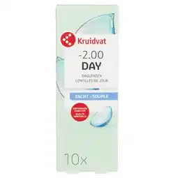 Kruidvat Kruidvat Opticare -2.00 Zachte Daglenzen aanbieding