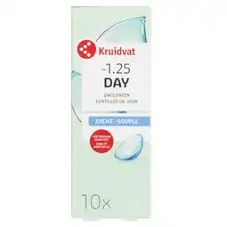 Kruidvat Kruidvat Opticare -1.25 Zachte Daglenzen aanbieding