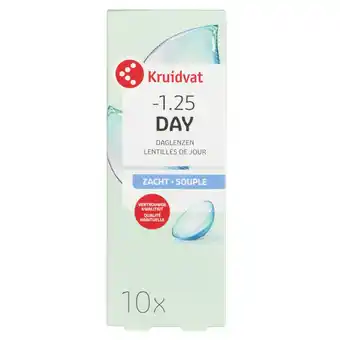 Kruidvat Kruidvat Opticare -1.25 Zachte Daglenzen aanbieding