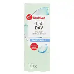 Kruidvat Kruidvat Opticare -1.50 Zachte Daglenzen aanbieding