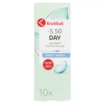 Kruidvat Kruidvat Opticare -5.50 Zachte Daglenzen aanbieding
