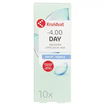 Kruidvat Kruidvat Opticare -4.00 Zachte Daglenzen aanbieding