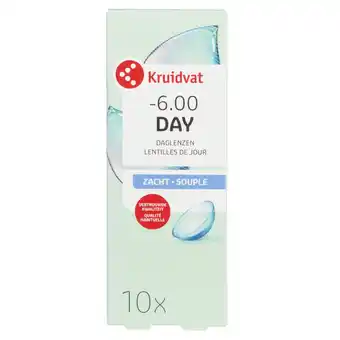 Kruidvat Kruidvat Opticare -6.00 Zachte Daglenzen aanbieding