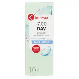 Kruidvat Kruidvat Opticare -7.00 Zachte Daglenzen aanbieding
