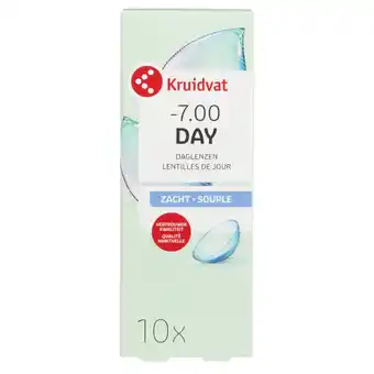 Kruidvat Kruidvat Opticare -7.00 Zachte Daglenzen aanbieding