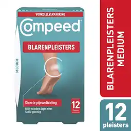 Kruidvat Compeed Medium Blarenpleisters aanbieding