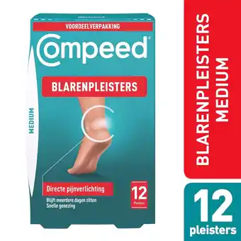 Kruidvat Compeed Medium Blarenpleisters aanbieding