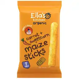 Kruidvat Ella's Kitchen 7+M Carrot + Sweetcorn Maize Sticks aanbieding
