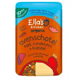 Kruidvat Ella's Kitchen Organic 10M+ Ovenschotel met Rundvlees en Kaneel aanbieding