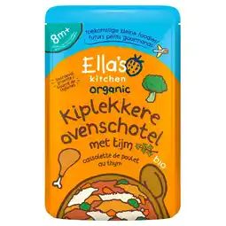 Kruidvat Ella's Kitchen Organic 8M+ Kiplekkere Ovenschotel met Tijm aanbieding