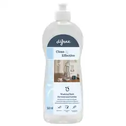 Kruidvat Difrax Afwasmiddel voor Spenen en Flessen aanbieding