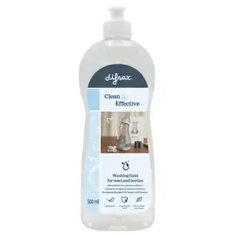 Kruidvat Difrax Afwasmiddel voor Spenen en Flessen aanbieding