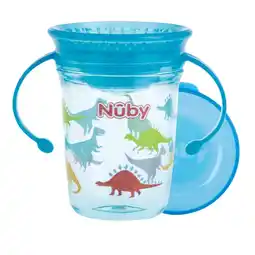 Kruidvat Nûby 6+M 360° Wonder Cup met Handvatten aanbieding