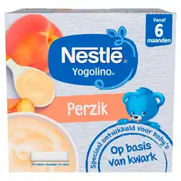 Kruidvat Nestlé Perzik Yogolino aanbieding