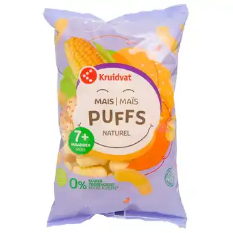 Kruidvat Kruidvat 7+M Bio Baby Naturel Maispuffs aanbieding