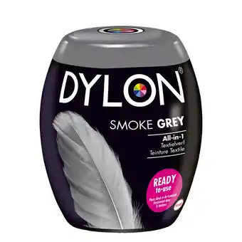 Kruidvat Dylon Smoke Grey Machinewas Textielverf aanbieding