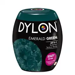 Kruidvat Dylon Emerald Green Machinewas Textielverf aanbieding