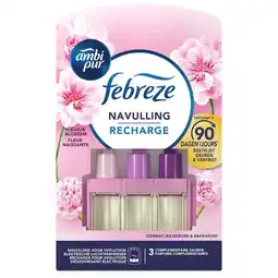 Kruidvat Ambi Pur Vleugje Bloesem 3Volution Elektrische Luchtverfrisser Navulling aanbieding
