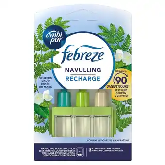 Kruidvat Ambi Pur Ochtenddauw 3Volution Elektrische Luchtverfrisser Navulling aanbieding