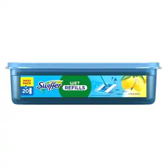 Kruidvat Swiffer Citrus Fresh Vochtige Vloerdoekjes aanbieding