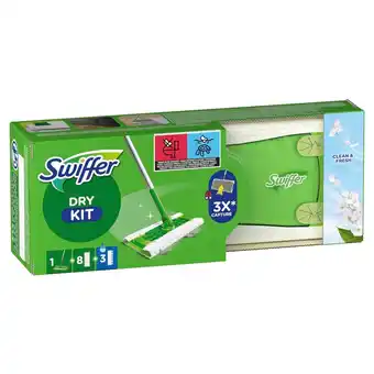 Kruidvat Swiffer Vloerreiniger Dry & Wet Starterskit aanbieding