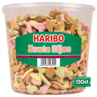 Kruidvat Haribo Zoute Rijen aanbieding