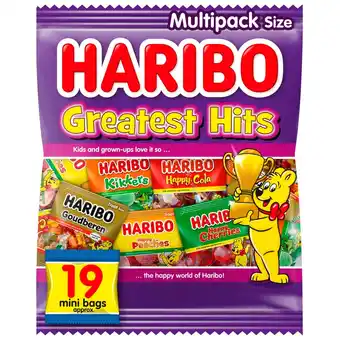 Kruidvat Haribo Greatest Hits Uitdeelzakjes aanbieding