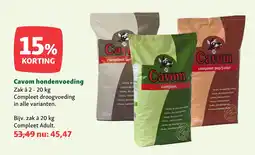 Maxi Zoo Cavom hondenvoeding aanbieding