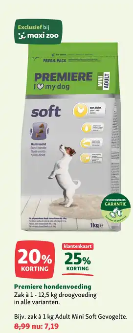 Premiere hondenvoeding