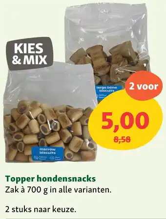 Maxi Zoo Topper hondensnacks aanbieding
