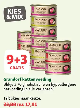 Maxi Zoo Grandorf kattenvoeding aanbieding