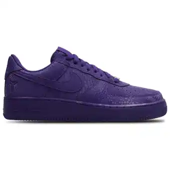 Foot Locker Nike Air Force Sneakers Heren - Paars - Maat 40.5 - Leer aanbieding