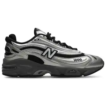 Foot Locker New Balance 1000 Sneakers Heren - Zwart - Maat 42 - Leer aanbieding