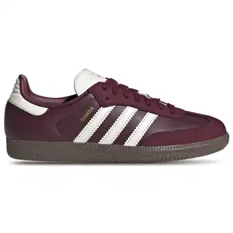 Foot Locker Adidas Samba Sneakers Dames - Marron - Maat 36 2/3 - Leer aanbieding