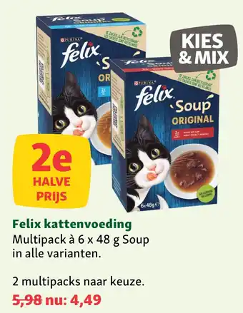 Maxi Zoo Felix kattenvoeding aanbieding