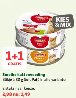Maxi Zoo Smølke kattenvoeding aanbieding