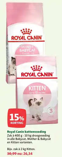 Maxi Zoo Royal Canin kattenvoeding aanbieding