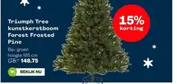 Welkoop Triumph Tree kunstkerstboom Forest Frosted Pine aanbieding