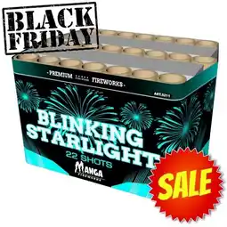 Huisman Vuurwerk Blinking Starlight Black Friday Deal aanbieding