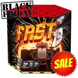 Huisman Vuurwerk Fast 19 Black Friday Deal aanbieding