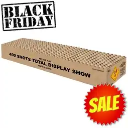 Huisman Vuurwerk 400sh. Total Display Show Black Friday Deal aanbieding