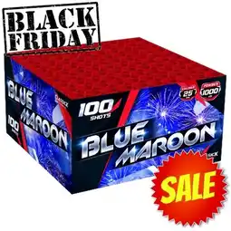 Huisman Vuurwerk Blue Maroon Black Friday Deal aanbieding