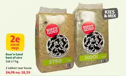 Maxi Zoo Boer'n goed hooi of stro aanbieding