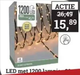 Tuincentrum Osdorp Led met 1200 lammi aanbieding