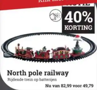 Tuincentrum Osdorp North pole railway aanbieding