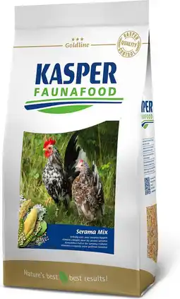 Intratuin Kasper Faunafood kippenvoer Serama Mix 3 kg aanbieding